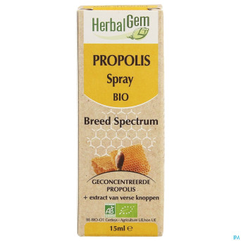 Herbalgem propolis large spectre bio    spray 15ml