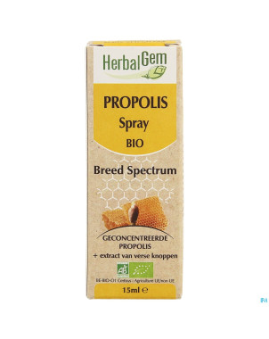 Herbalgem propolis large spectre bio    spray 15ml