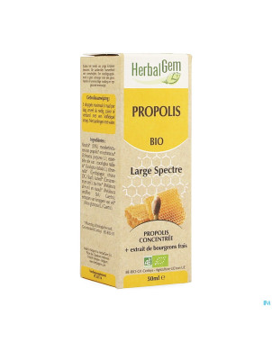 Herbalgem propolis large spectre bio    gutt 50ml