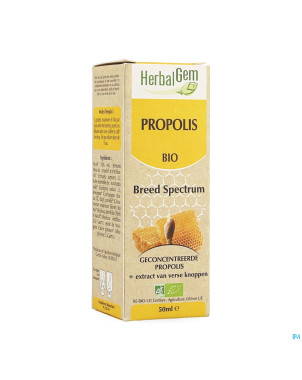 Herbalgem propolis large spectre bio    gutt 50ml