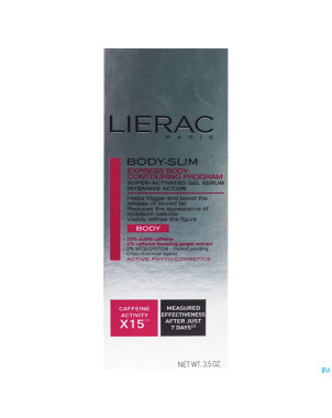 Lierac body slim serum   tube 100ml