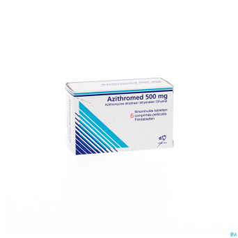 Azithromed 500 mg 3 ddd comp pell 6x500 mg