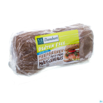 Damhert pistolet multi-cereales s/gluten    2pcs