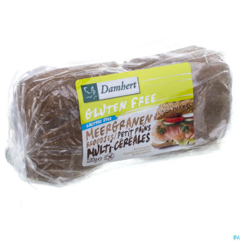 Damhert pistolet multi-cereales s/gluten    2pcs