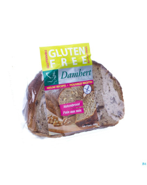 Damhert pain noix s/gluten coupe    200g