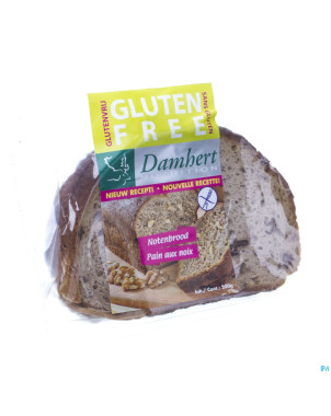 Damhert pain noix s/gluten coupe    200g