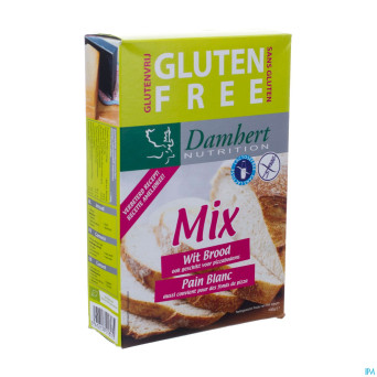 Damhert melange cuire (pain-pizza) s/gluten   400g