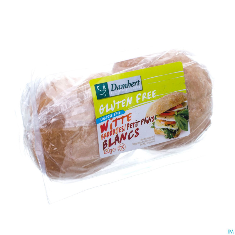 Damhert pistolets s/gluten    2pcs