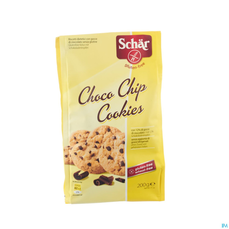 Damhert chocolat chip cookies s/gluten    100g