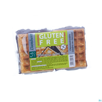 Damhert gaufres aux oeufs chocolat s/gluten    4p