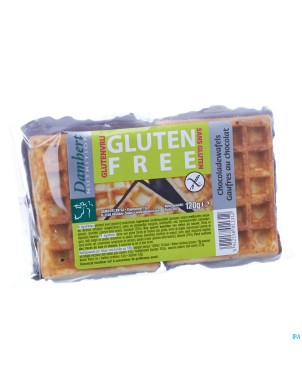 Damhert gaufres aux oeufs chocolat s/gluten    4p