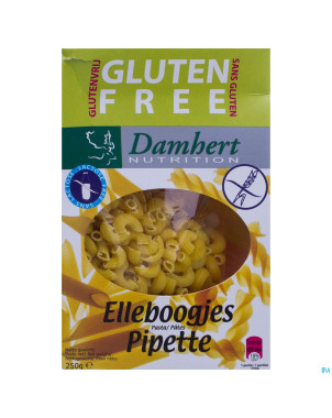 Damhert pates pipette s/gluten    250g