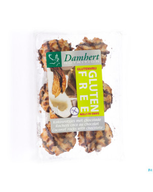 Damhert rochers de coco chocolate s/gluten    250g