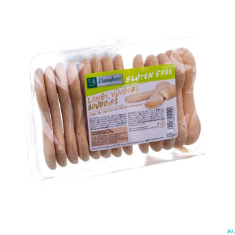Damhert boudoirs s/gluten    100g