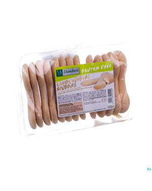 Damhert boudoirs s/gluten    100g