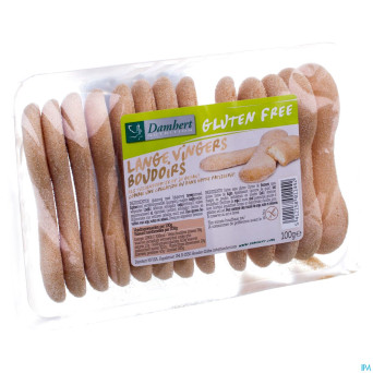 Damhert boudoirs s/gluten    100g