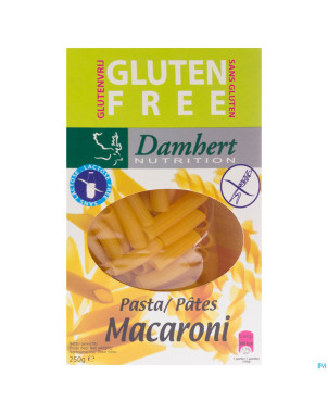 Damhert macaroni pates s/gluten    250g