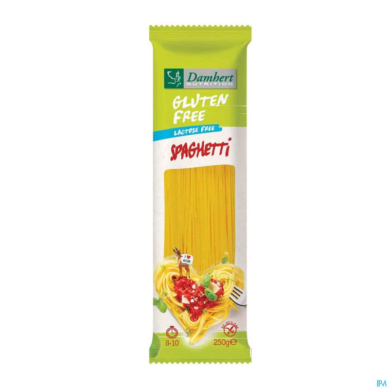Damhert spaghetti s/gluten    250g