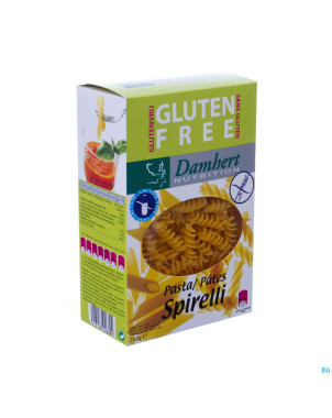 Damhert pates spirelli s/gluten    250g