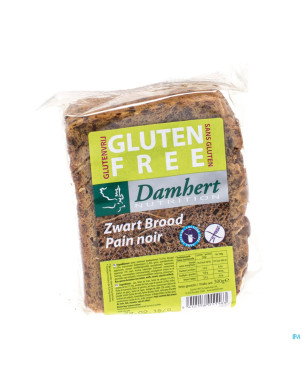 Damhert pain noir s/gluten coupe    300g