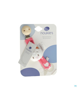 Noukie's attache sucette iris&babette