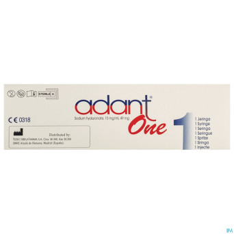 Adant one seringue prerempli ster jetable 1
