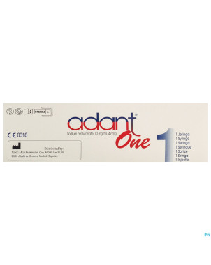 Adant one seringue prerempli ster jetable 1