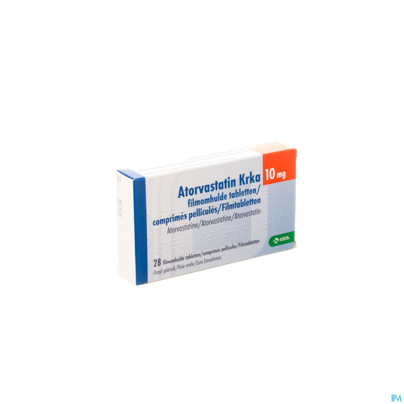 Atorvastatin hcs 10mg  comp pell 28
