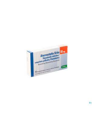 Atorvastatin hcs 10mg  comp pell 28