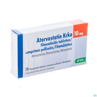 Atorvastatin hcs 10mg  comp pell 28