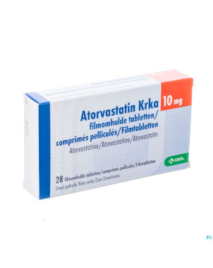 Atorvastatin hcs 10mg  comp pell 28