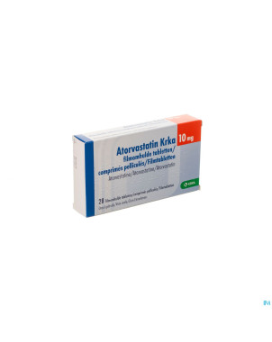 Atorvastatin hcs 10mg  comp pell 28