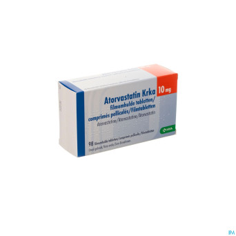 Atorvastatin hcs 10mg  comp pell 98