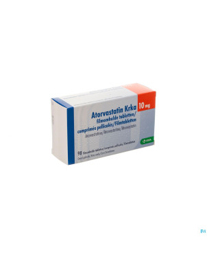 Atorvastatin hcs 10mg  comp pell 98