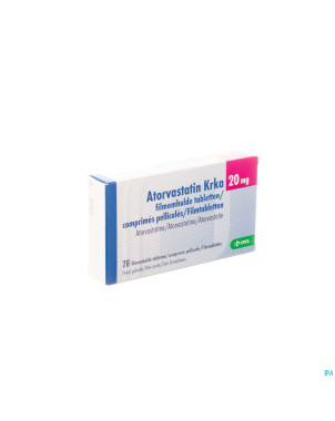Atorvastatin hcs 20mg  comp pell 28