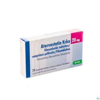 Atorvastatin hcs 20mg  comp pell 28