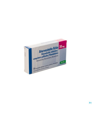 Atorvastatin hcs 20mg  comp pell 28