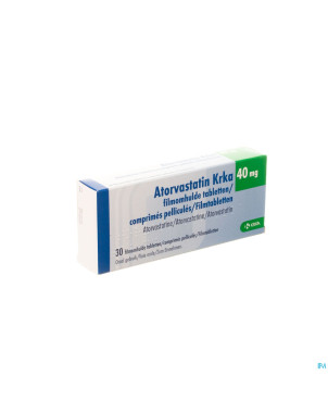 Atorvastatin hcs 40mg  comp pell 30