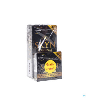 Manix skyn original preservatifs 10 promo +2