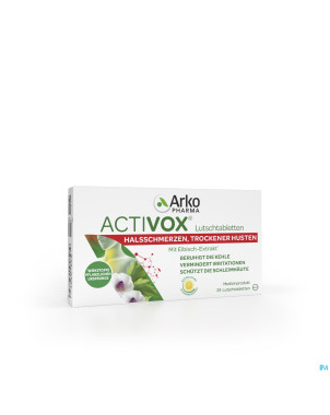 Activox comp maux de gorge comp a sucer 24