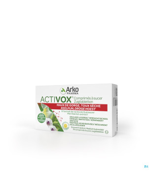 Activox comp maux de gorge comp a sucer 24