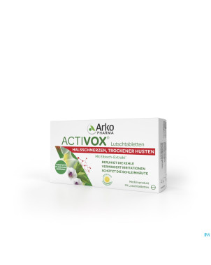 Activox comp maux de gorge comp a sucer 24