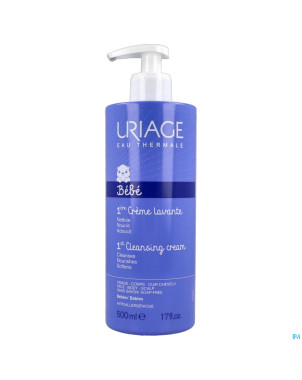 Uriage thermale creme lavante bebe s/savon 500ml
