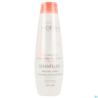 Aderma sensifluid eau micellaire nf 250ml