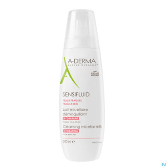 Aderma sensifluid lait micellaire  200ml