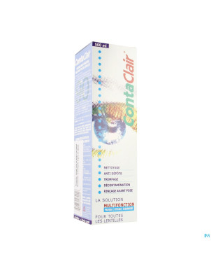 Contaclair sol pour lentilles 500ml