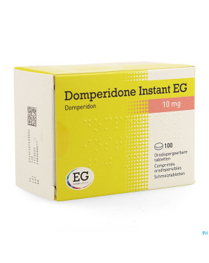 Domperidone instant eg comp orodispers 100 x 10 mg