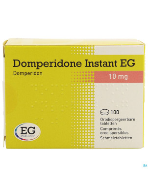 Domperidone instant eg comp orodispers 100 x 10 mg
