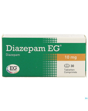 Diazepam eg comp 30x10mg