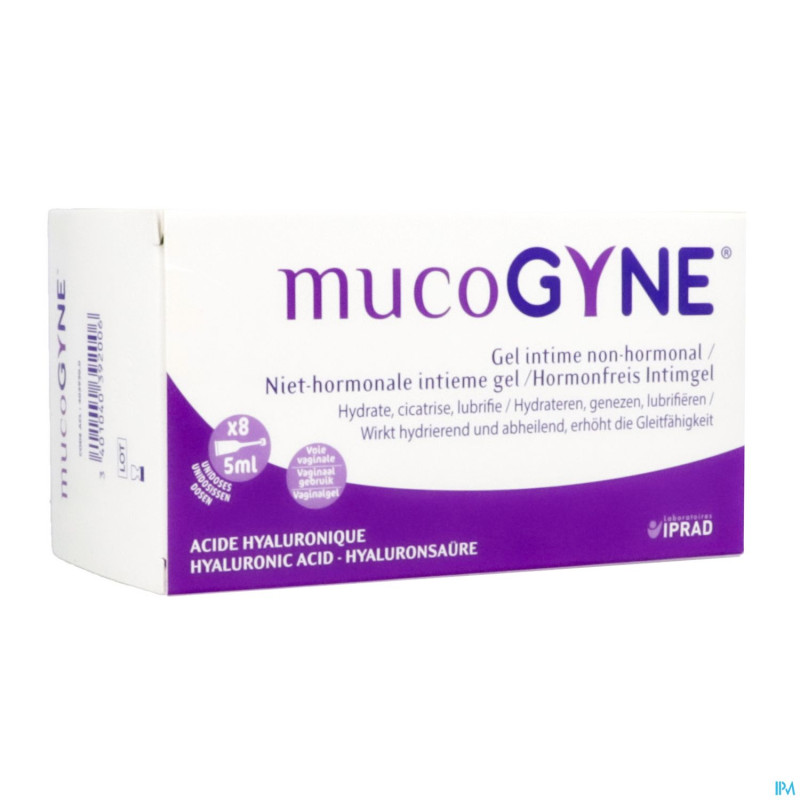 Mucogyne gel intime n/hormonal unidose 8x5ml